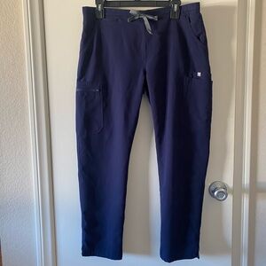 Figs Yola Skinny Scrub‎ Navy Scrub Pants, M/P